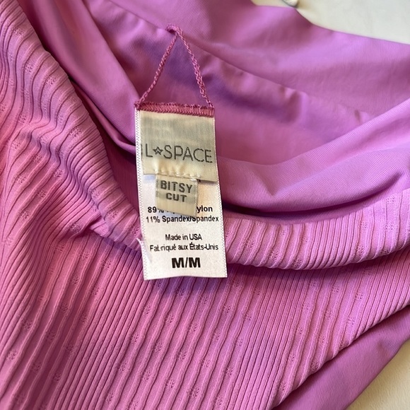 -  l space Ribbed Bitsy Cut Bikini Bottoms NWOT - Picture 3 of 4